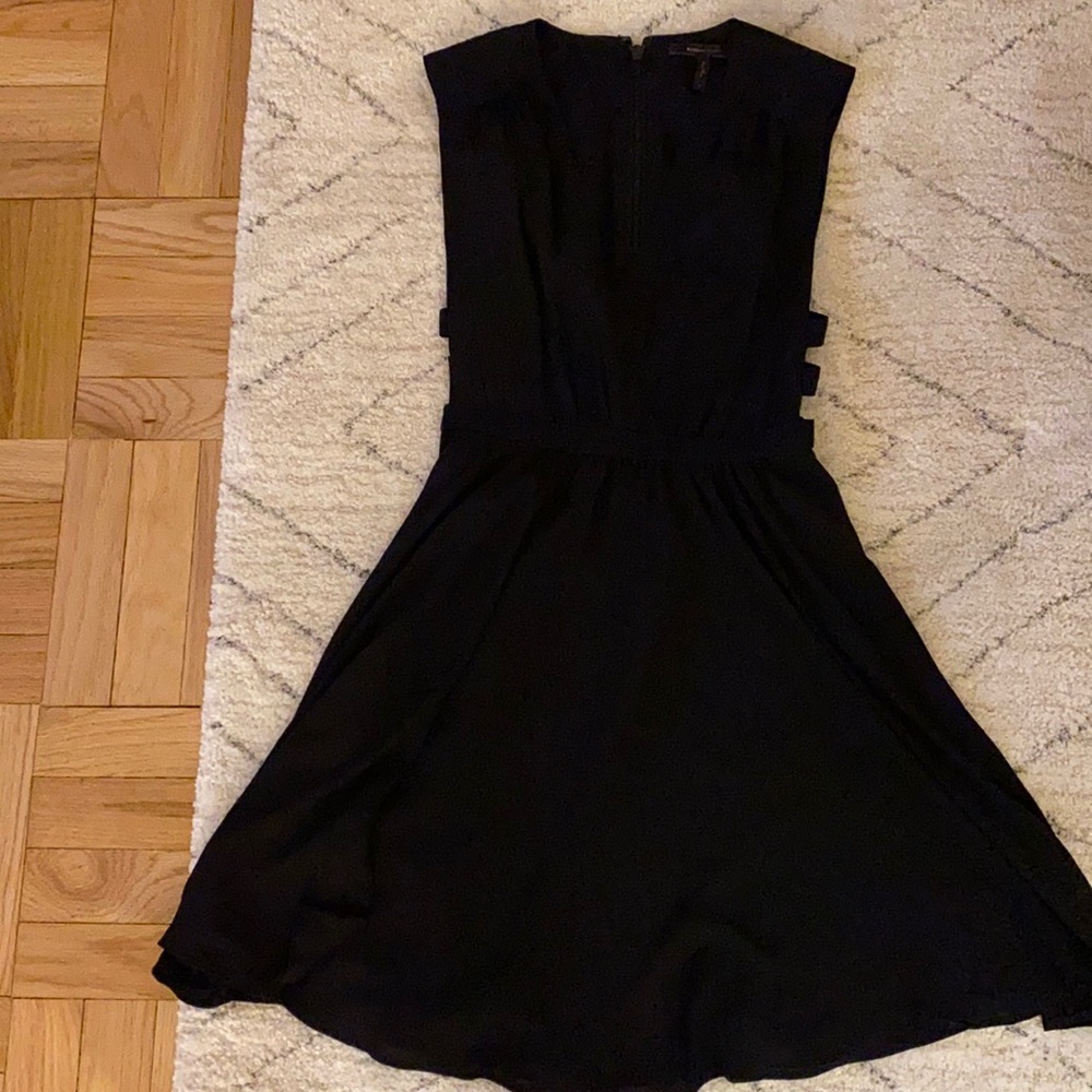 Black cocktail dress